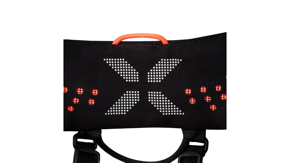 Mammut Nordwand Harness, Black/Vibrant Orange, Large, 2020-00980-00533-113