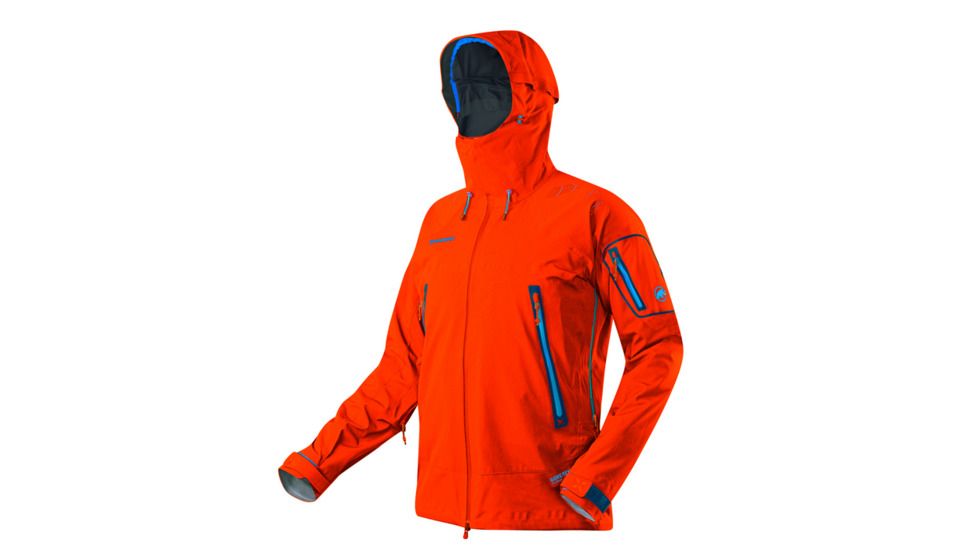 Mammut Nordwand Jacket - Men's-Orange-Large