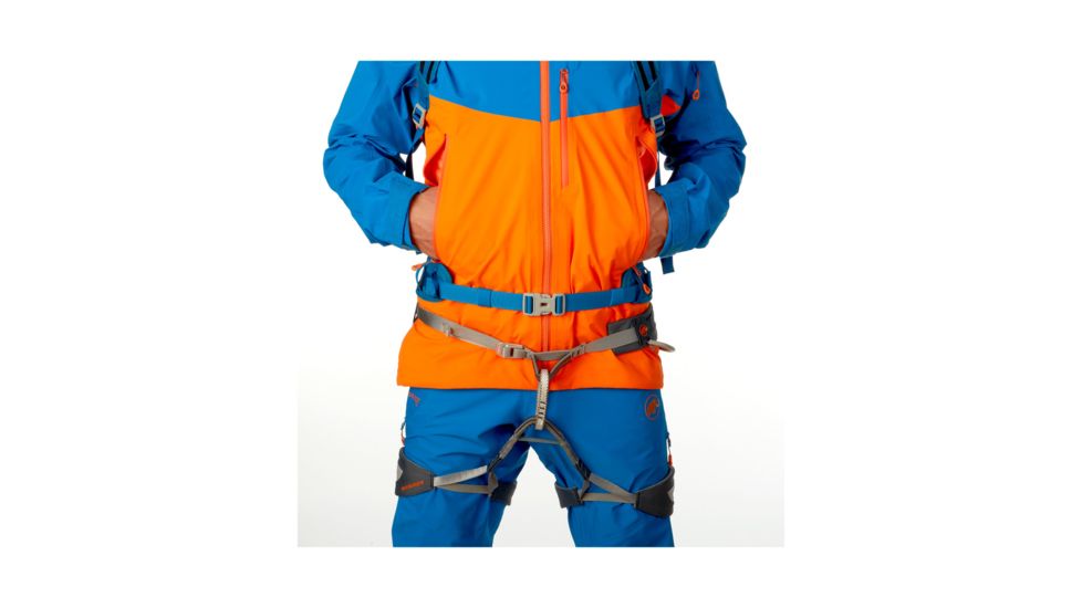 Mammut Nordwand Pro Hard Shell Hooded Jacket - Men's, Sunrise/ Ice, XXL, 1010-13950-2016-117