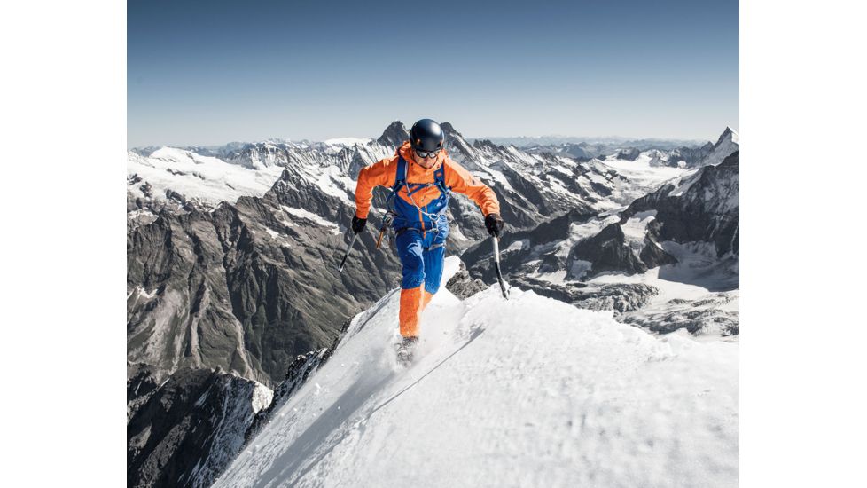 Mammut Nordwand Pro Hard Shell Hooded Jacket - Men's, Sunrise/ Ice, XXL, 1010-13950-2016-117