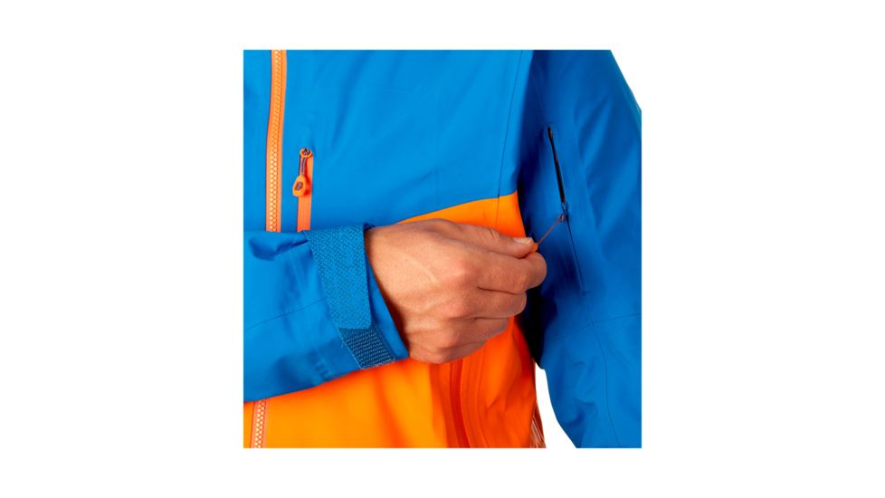 Mammut Nordwand Pro Hard Shell Hooded Jacket - Men's, Sunrise/ Ice, XXL, 1010-13950-2016-117