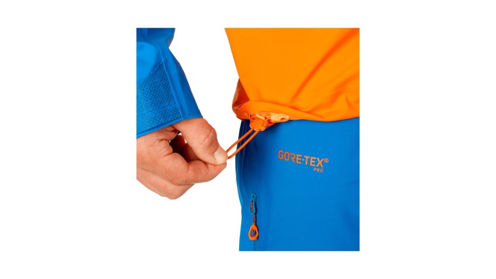 Mammut Nordwand Pro Hard Shell Hooded Jacket - Men's, Sunrise/ Ice, XXL, 1010-13950-2016-117