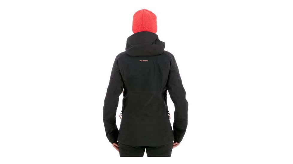 Mammut Nordwand Pro Hardshell Hooded Jacket - Womens, Black, Large, 1010-25790-0001-115
