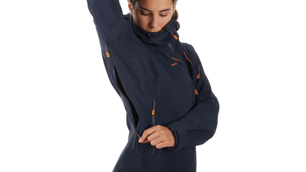 Mammut Nordwand Pro Hardshell Hooded Jacket - Womens, Night, Large, 1010-25790-5924-115