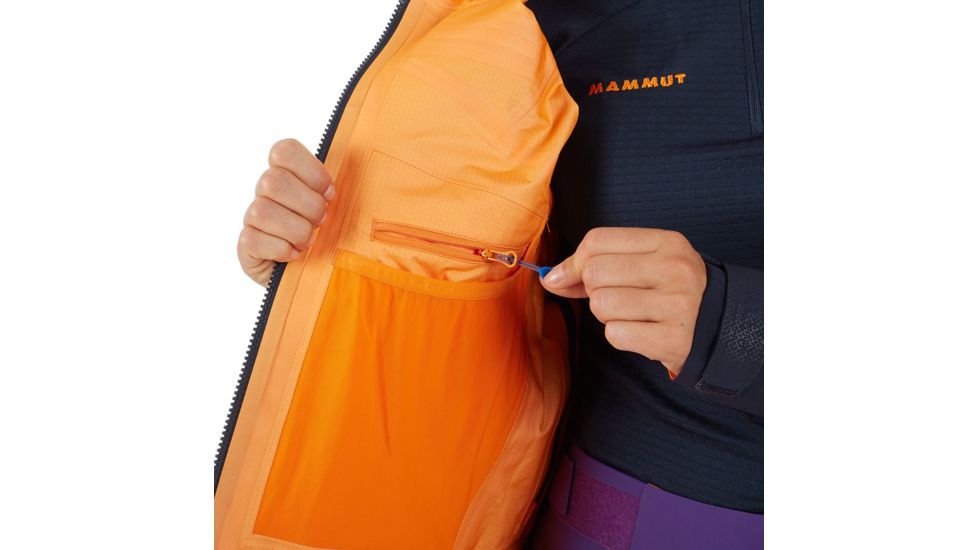 Mammut Nordwand Pro Hardshell Hooded Jacket - Womens, Night, Large, 1010-25790-5924-115