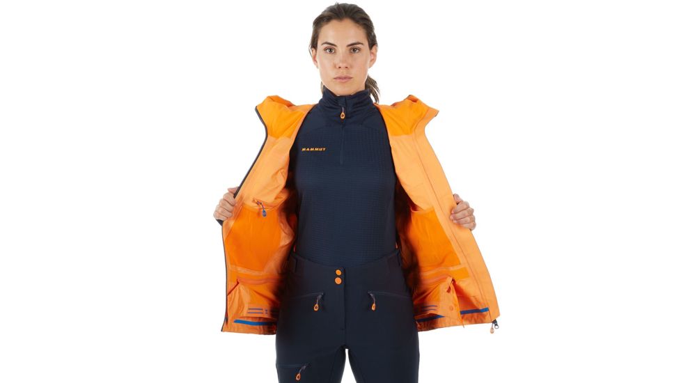 Mammut Nordwand Pro Hardshell Hooded Jacket - Womens, Night, Large, 1010-25790-5924-115