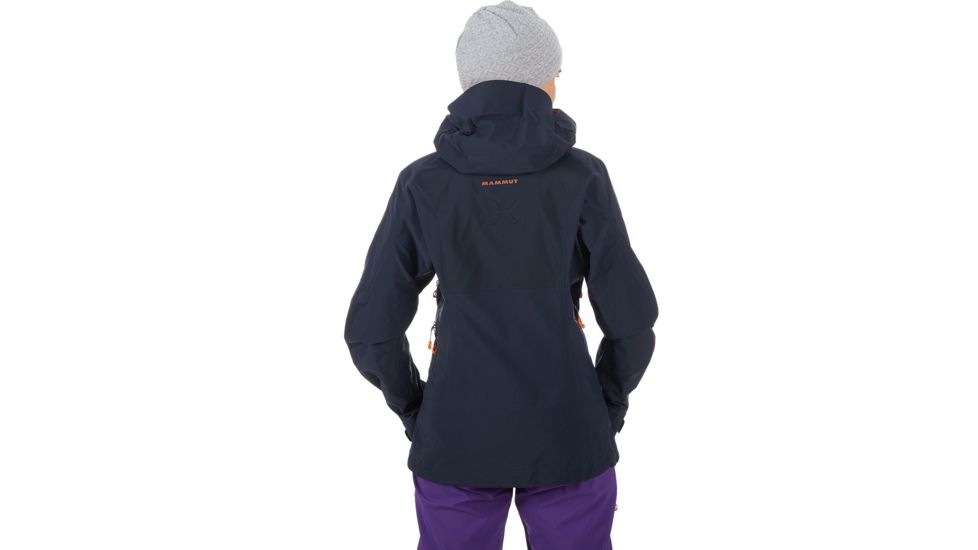 Mammut Nordwand Pro Hardshell Hooded Jacket - Womens, Night, Large, 1010-25790-5924-115