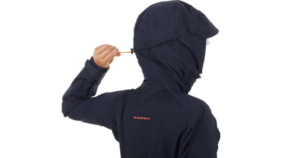 Mammut Nordwand Pro Hardshell Hooded Jacket - Womens, Night, Large, 1010-25790-5924-115
