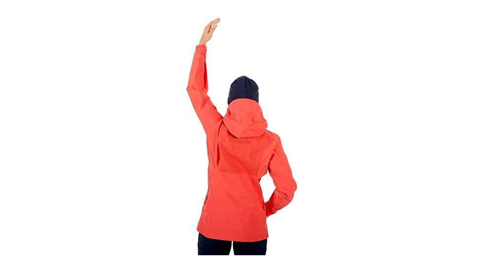 Mammut Nordwand Pro Hardshell Hooded Jacket - Womens, Sunset, Extra Large, 1010-25790-3500-116