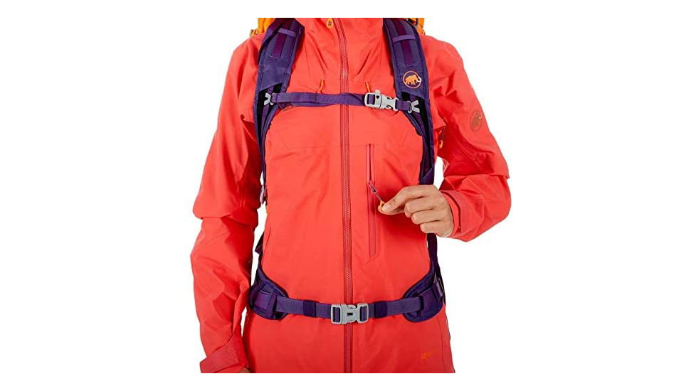 Mammut Nordwand Pro Hardshell Hooded Jacket - Womens, Sunset, Extra Large, 1010-25790-3500-116