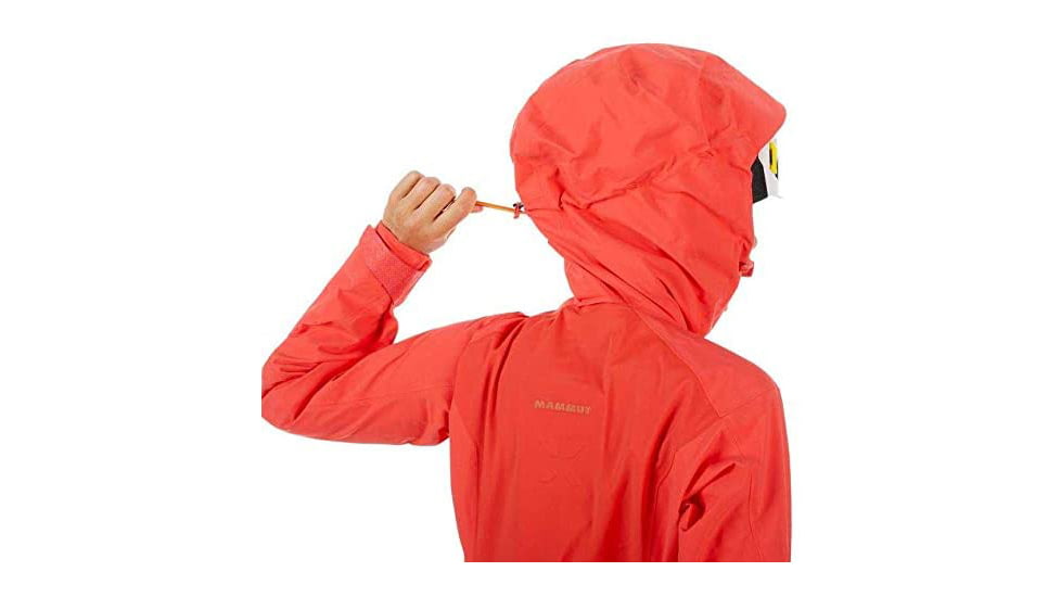 Mammut Nordwand Pro Hardshell Hooded Jacket - Womens, Sunset, Extra Large, 1010-25790-3500-116
