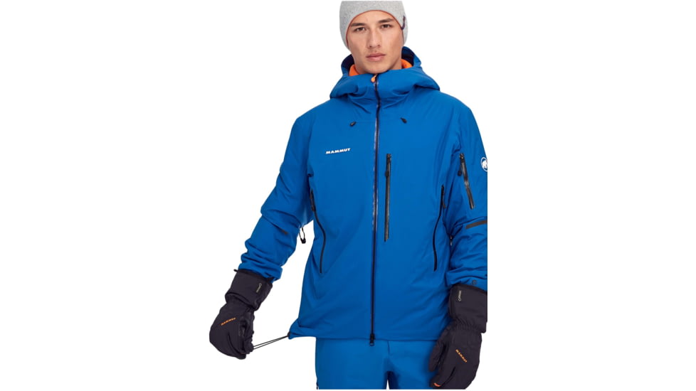 Mammut Nordwand Thermo HS Hooded Jacket - Mens, Azurit, Large, 1010-28070-50381-115