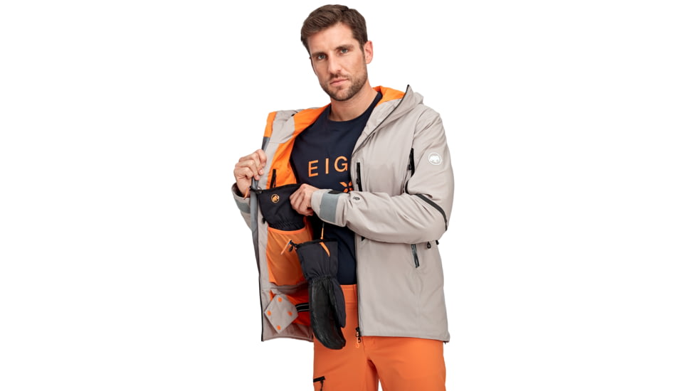 Mammut Nordwand Thermo HS Hooded Jacket - Mens, Cliff, Large, 1010-28070-00470-115