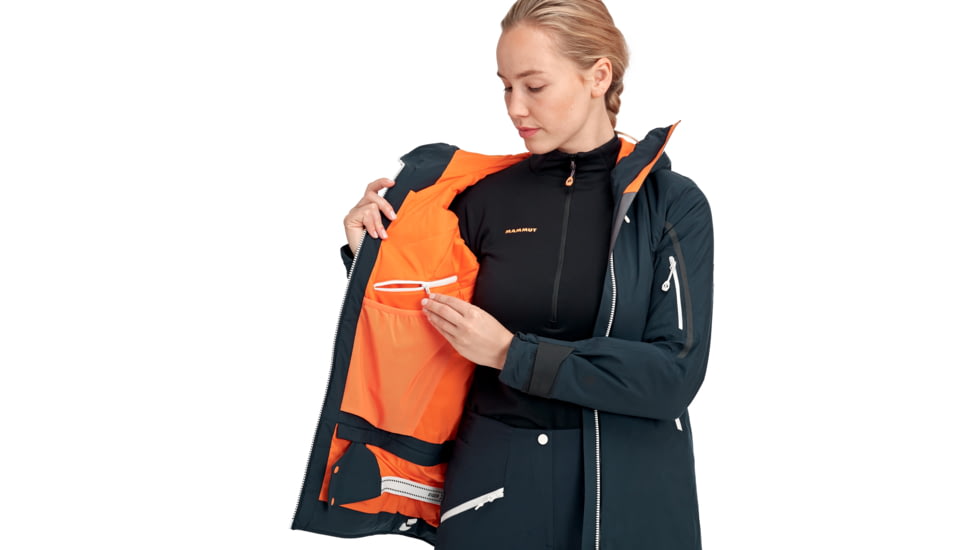 Mammut Nordwand Thermo HS Hooded Jacket - Womens, Night, Large, 1010-28080-5924-115