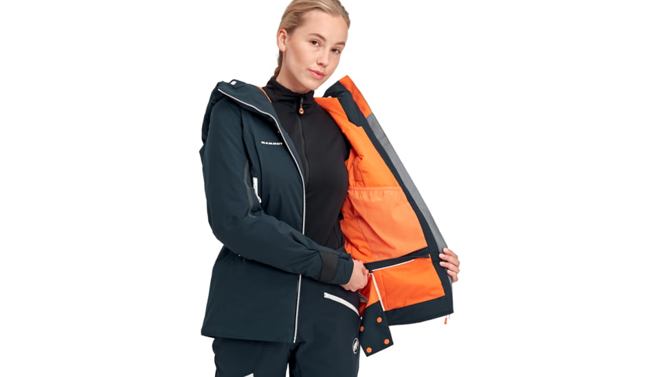 Mammut Nordwand Thermo HS Hooded Jacket - Womens, Night, Large, 1010-28080-5924-115