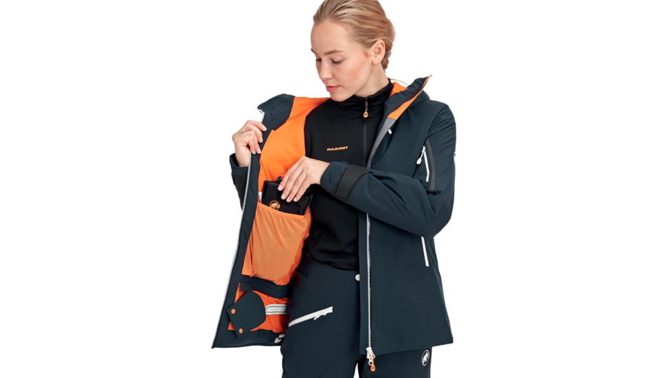 Mammut Nordwand Thermo HS Hooded Jacket - Womens, Night, Large, 1010-28080-5924-115