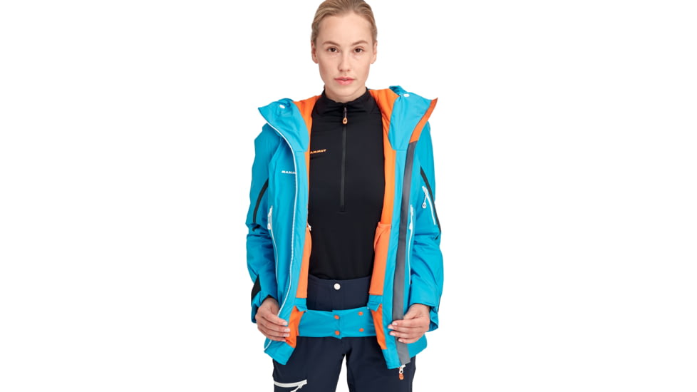 Mammut Nordwand Thermo HS Hooded Jacket - Womens, Sky, Medium, 1010-28080-50383-114
