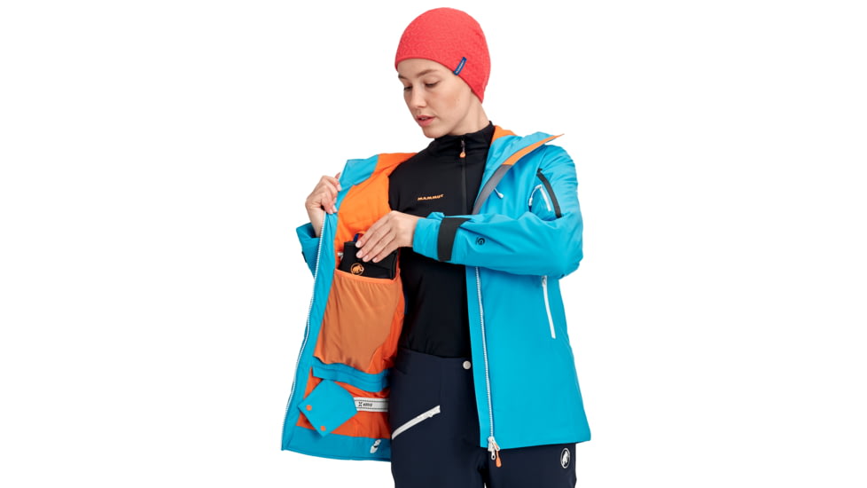 Mammut Nordwand Thermo HS Hooded Jacket - Womens, Sky, Medium, 1010-28080-50383-114