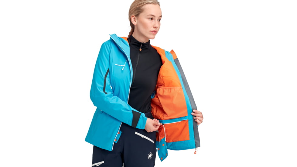 Mammut Nordwand Thermo HS Hooded Jacket - Womens, Sky, Medium, 1010-28080-50383-114