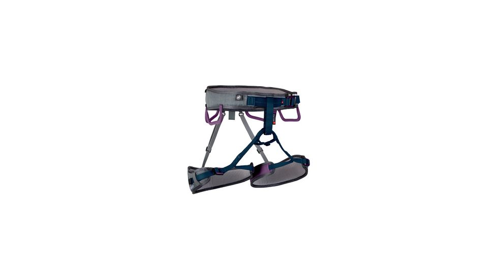 Mammut Ophir 3 Slide Harness - Womens, Titanium/Dawn, Extra Small, 2020-00831-00118-110
