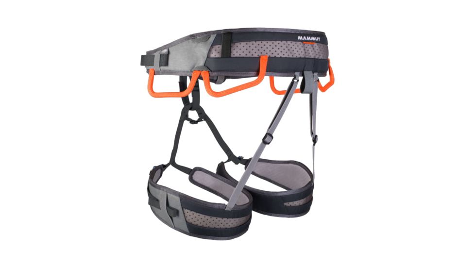 Mammut Ophir 4 Slide Harness, Titanium-Phantom, M-XL, 2020-00840-00148-125