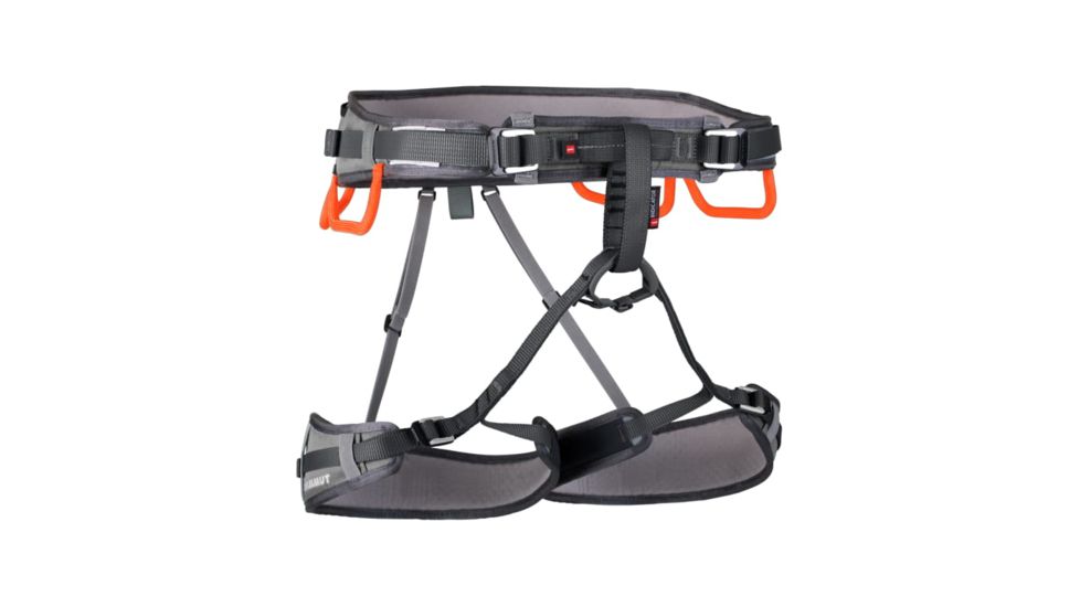 Mammut Ophir 4 Slide Harness, Titanium-Phantom, XS-M, 2020-00840-00148-120