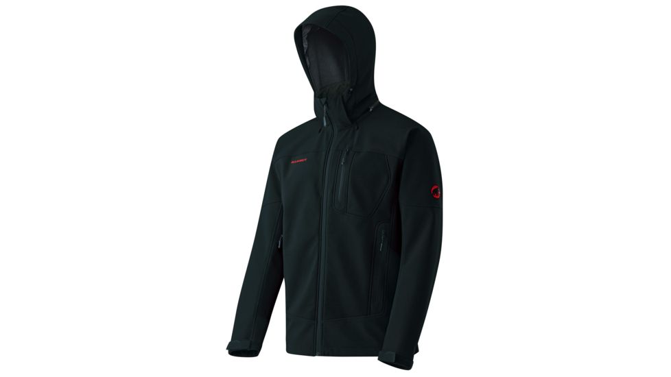 Mammut Plano Hoody - Men's-Graphite/Black-Medium