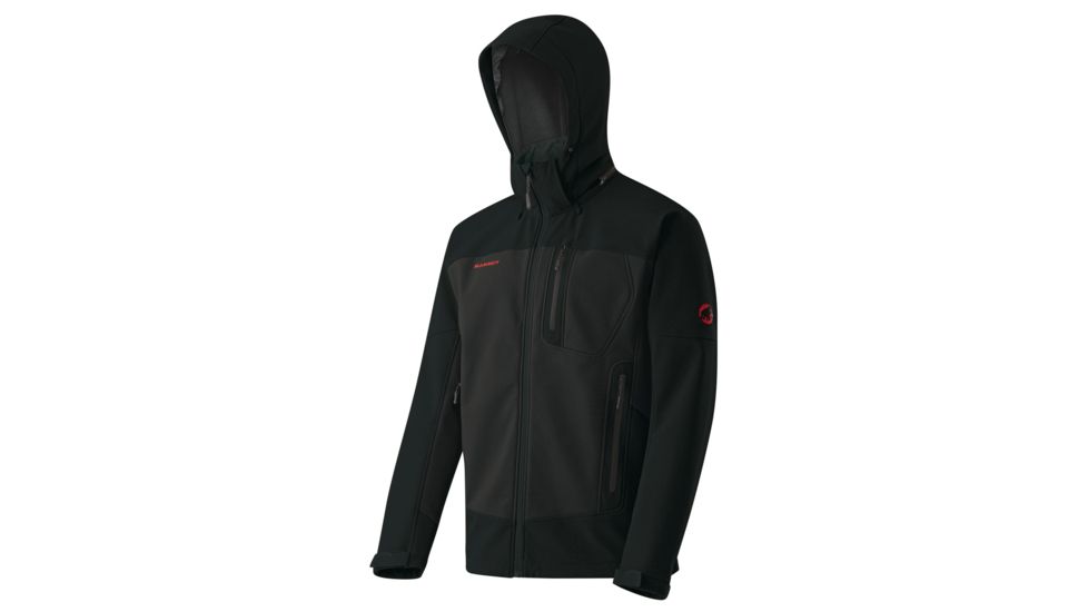 Mammut Plano Hoody - Men's-Graphite/Black-X-Large