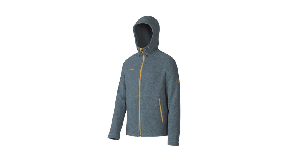 Mammut Polar Hooded Midlayer Jacket - Men's-Chill-Large
