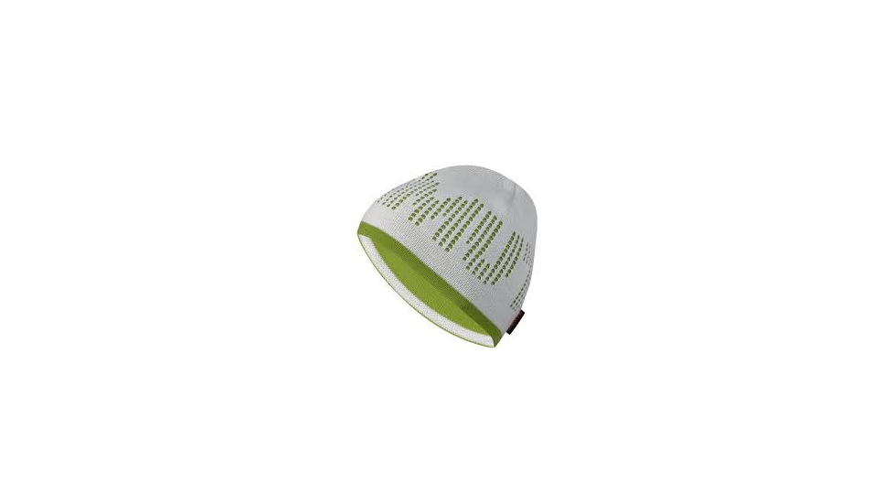 Mammut Pure Beanie - White/Kiwi - One Size