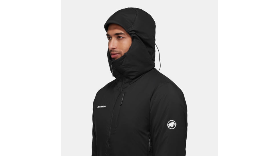 Mammut Rime IN Flex Hooded Jacket - Mens, Black, Extra Large, 1013-02131-0001-116