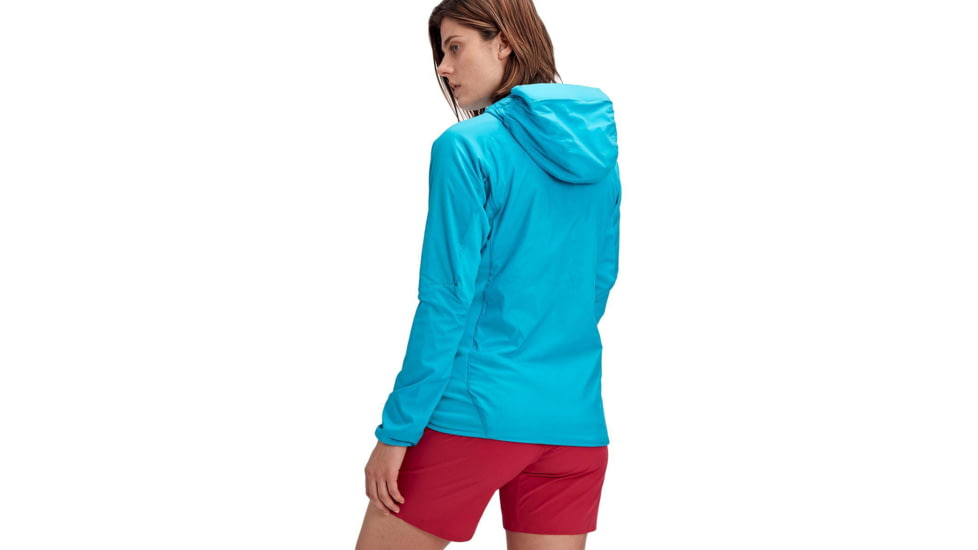 Mammut Rime Light Flex Hooded Jacket - Womens, Ocean, Medium, 1013-00850-5133-114