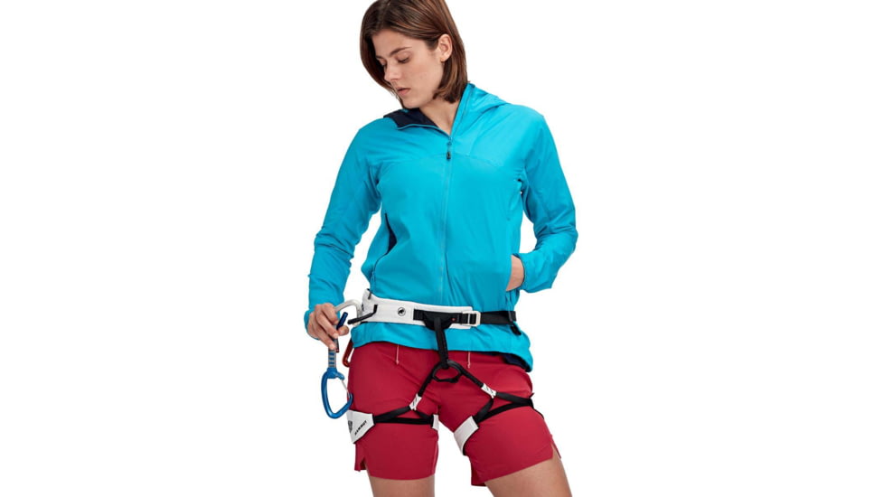 Mammut Rime Light Flex Hooded Jacket - Womens, Ocean, Medium, 1013-00850-5133-114