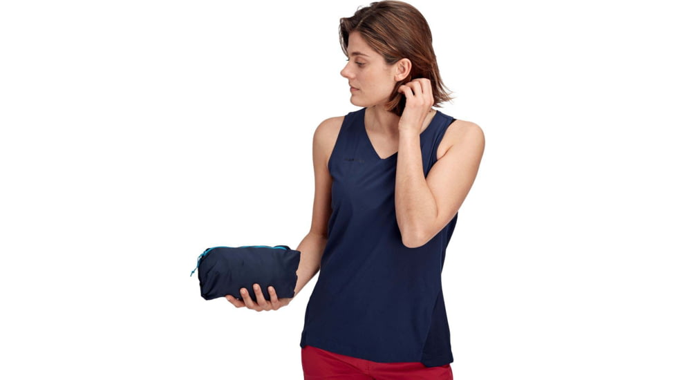 Mammut Rime Light Flex Hooded Jacket - Womens, Ocean, Medium, 1013-00850-5133-114