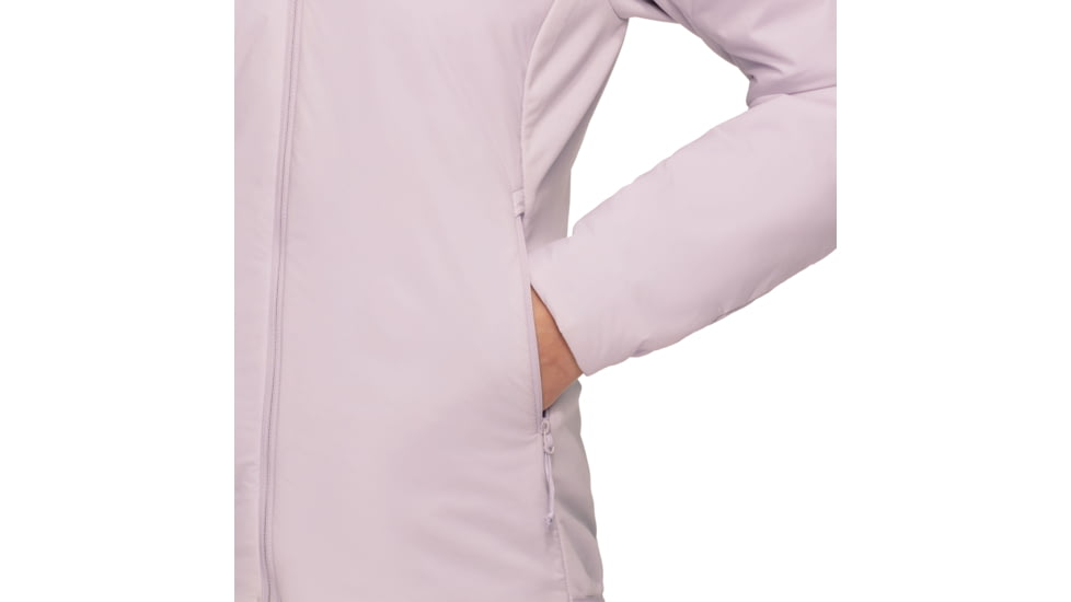 Mammut Rime Light IN Flex Hooded Jacket - Womens, Alpine Calamint, M, 1013-03170-6433-114