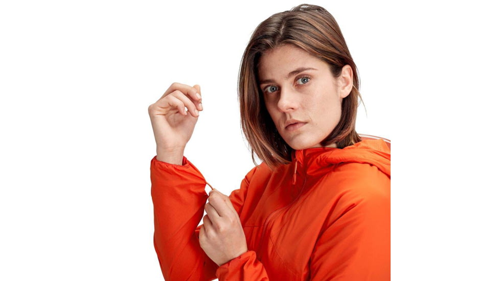 Mammut Rime Light Insulated Flex Hooded Jacket - Womens, Poinciana, Large, 1013-00850-3606-115