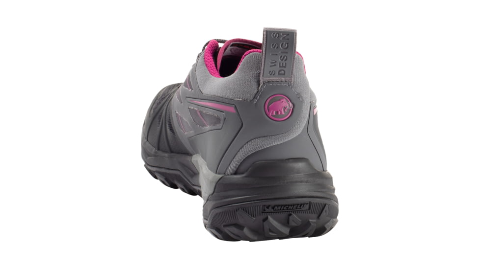 Mammut Saentis Low GTX Casual Trailrunning Shoes - Women's, Black/Titanium, 6.5 UK/8 US, 3030-03420-0486-1065