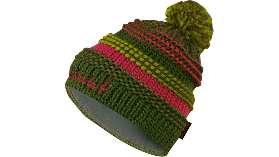 Mammut Sally Beanie, Seaweed/Crimson, 1, 1090-04120-4970-20