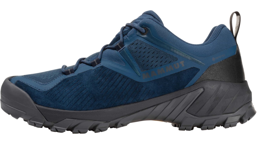 Mammut Sapuen Low GTX Hiking Shoes - Mens, Dark Sapphire/Black, US 9.5, 3030-04260-50489-1085