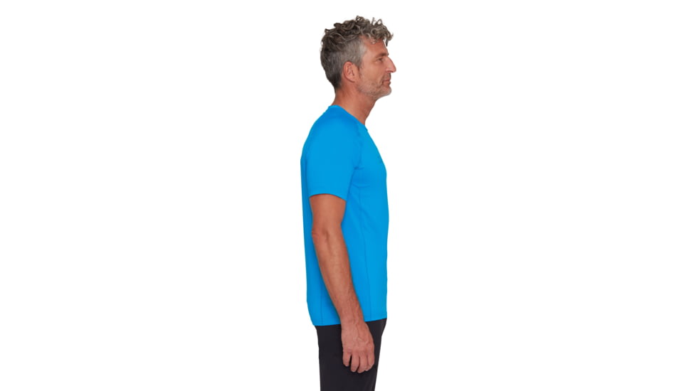 Mammut Selun FL Logo T-Shirt - Mens, Glacier Blue, M, 1017-05050-50589-114
