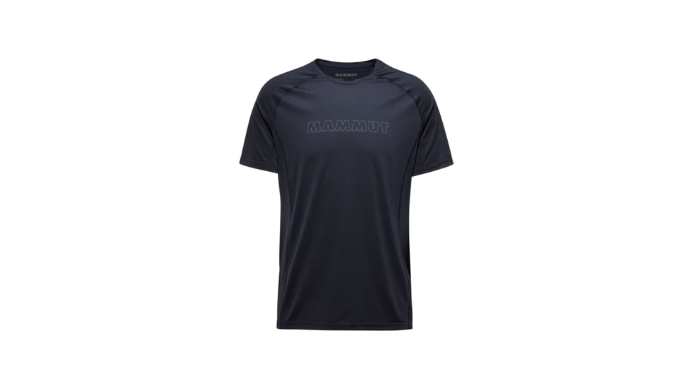 Mammut Selun FL Logo T-Shirt - Mens, Marine-Steel, M, 1017-05050-50615-114