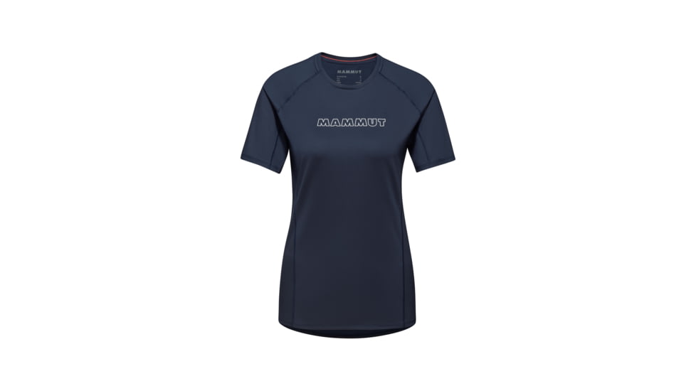 Mammut Selun FL Logo T-Shirt - Womens, Marine, XS, 1017-05060-5118-112