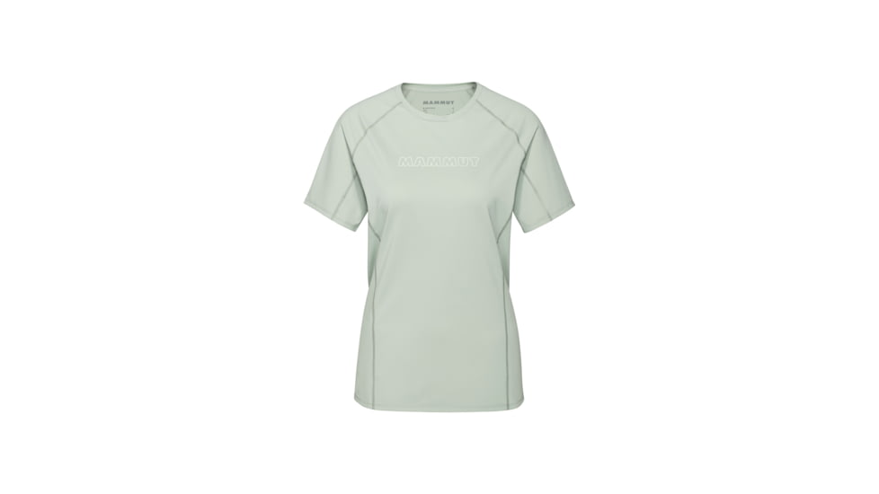 Mammut Selun FL Logo T-Shirt - Womens, Silver Sage, XS, 1017-05060-1288-112