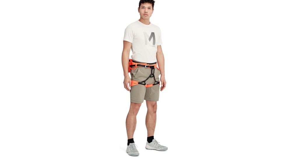 Mammut Sender Harness, Safety Orange, Large, 2020-00970-2196-113