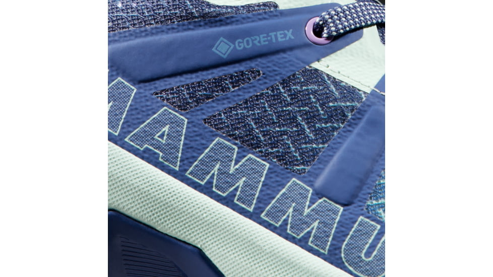 Mammut Sertig II Low GTX Hiking Shoes - Womens, Neo Mint/Dark Deep Ice, US 8.5, 3030-04290-40266-1070