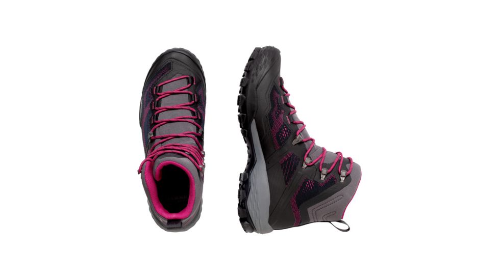 Mammut SHED, Ducan High GTX Hiking Shoe - Womens, Phantom/Dark Pink, 7 US, 3030-03480-00309-1055-DEMO