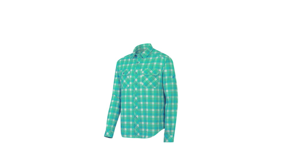 Mammut Shepody Shirt Long-Men's-Large-Dark Pacific/Slate