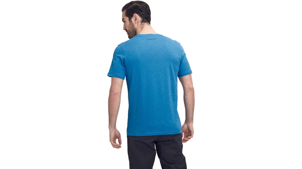 Mammut Sloper T-Shirt - Mens, Gentian Melange, Large, 1017-00992-50306-115