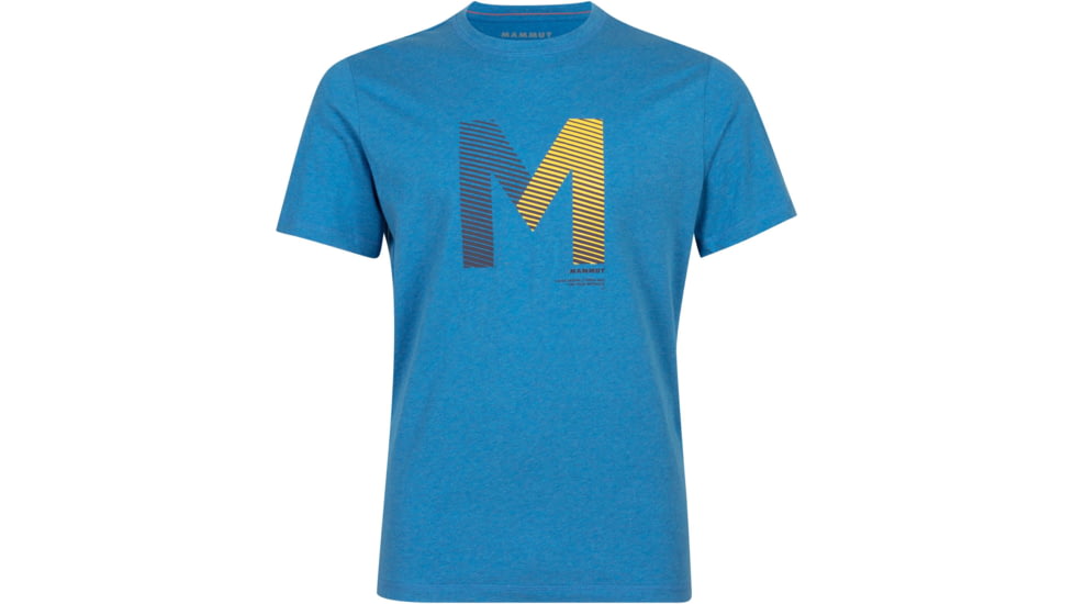 Mammut Sloper T-Shirt - Men's, Gentian Melange, Medium, 1017-00992-50306-114