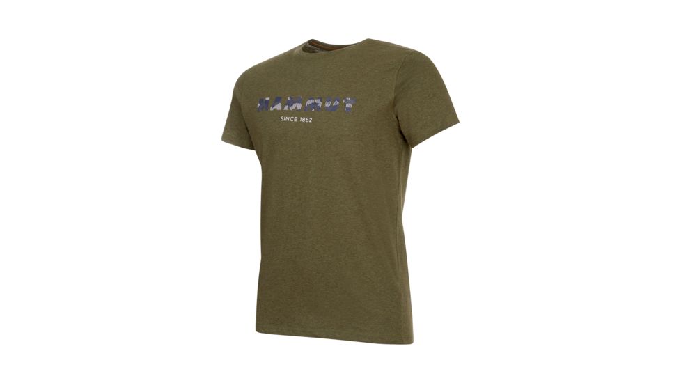 Mammut Sloper T-Shirt - Men's, Iguana Melange PRT3, 2XL, 1017-00991-40101-117